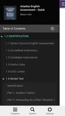 ICAO Test - QRH - Demo android App screenshot 11