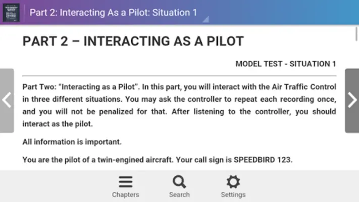 ICAO Test - QRH - Demo android App screenshot 7